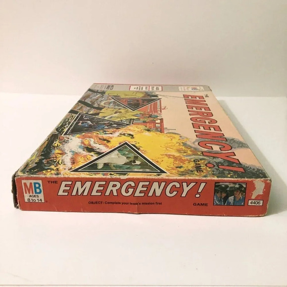 Vintage 1974  The Emergency Board Game Milton Bradley TV Show Incomplete - Picture 4 of 16